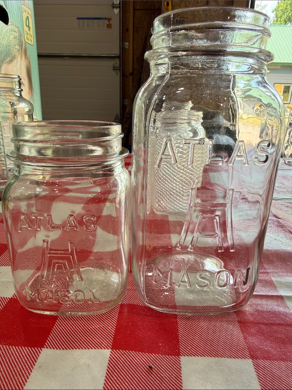 Anchor Hocking Atlas Vintage Mason Jars